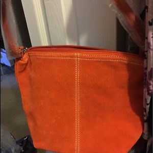100% suede pocketbook